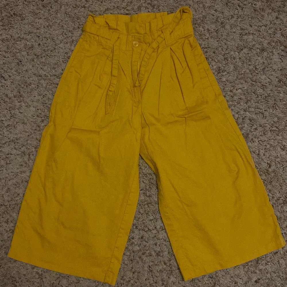 Janie and Jack size 7 paper bag pants